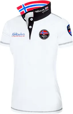Zdjęcie produktu dla Nebulus koszulka polo BENTER damska, koszulka, polo, bluza, Q809 - Damska, biały, XL/42