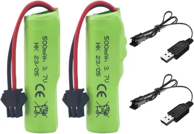 Immagine prodotto di Set di tre potenti batterie al litio da 3,7 V e 2600 mAh con cavo di ricarica USB. Compatibile con E88, E88Pro, LS E525, E525Pro