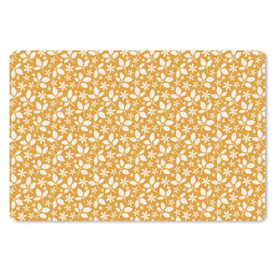 Obrázok produktu pre Podložka pod myš - Vzory - listy - kvety - 27x18cm - Rohožka pod myš