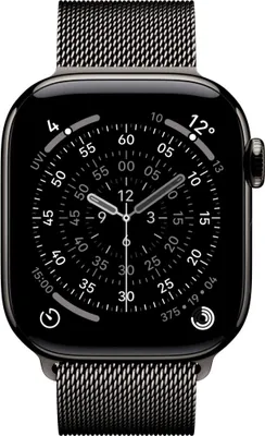 Produktbild von Apple MGHX4ZM/A Intelligentes tragbares Accessoire Band Schieferfarben Edelstahl