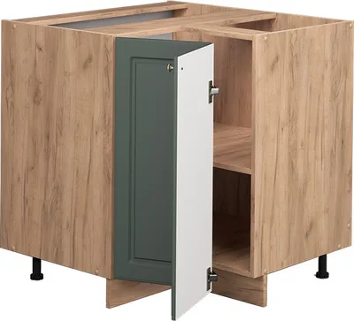 Produktbild von Eckunterschrank Vicco Fame-Line Grün-Gold Landhaus 80.5 cm , AP Marmor, Model 45597