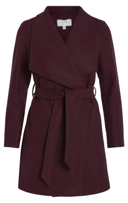 Image de Vila - Manteau pour femme - Modèle VICOOLEY - Ceinture