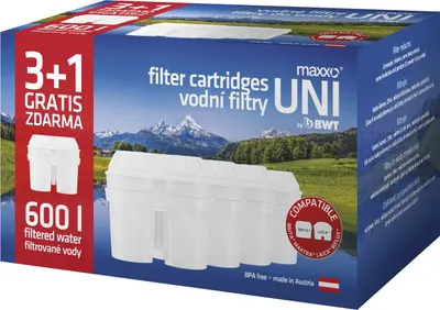 Obrázek produktu pro Filtrační vložka BWT MAXXO Uni, 3+1 kusy v balení