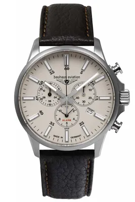 Produktbild von Bauhaus 2880-5 Herrenuhr Aviation Chrono Titanium 42mm 10ATM