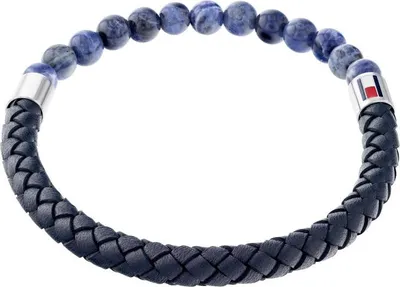 Productafbeelding van Originele leren armband met sodaliet, artikelnummer 2790475