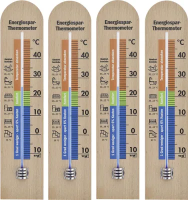 Produktbild von TFA-Dostmann analoges Energiespar-Thermometer TFA 12.1055 Raumtemperaturkontrolle