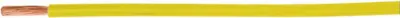 Productafbeelding van Installatiekabel H05V-K (LgY), 1 gele ader, 100 meter