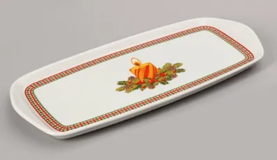 Produktbild von Thun 1794 Podnos čtyřhranný, Angelika, 35 cm , vánoční svíčka, porcelán, Thun