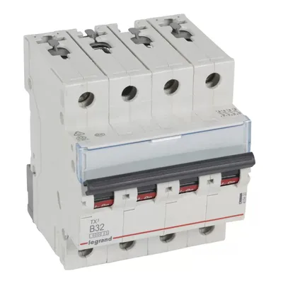 Obrázok produktu pre Legrand TX3, Miniatúrny istič, Typ B, IP20, 240 - 415 V