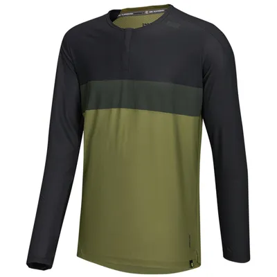 Produktbild von IXS Sports Division iXS Flow XTG Long Sleeve Henley M Olive/Black - atmungsak...