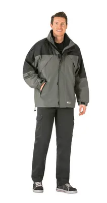 Produktbild von Planam Outdoor Redwood Jacke zink/schwarz XL