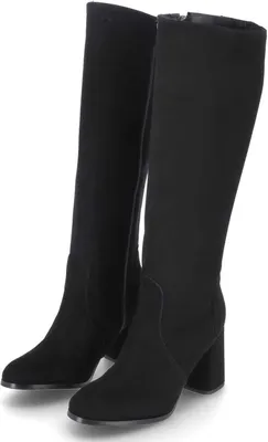 Produktbild von Kaerlek Damen Stiefel Schwarz Rauleder  Größe: 40