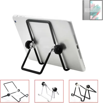 Produktbild von K-S-Trade Tablet-Ständer Tablet-Halterung Tablet-Aufsteller kompatibel mit UMIDIGI A13 Tab faltbarer Tischständer Tablet Halterung