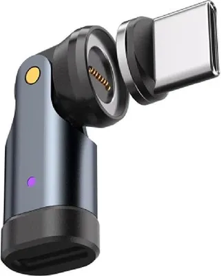 Immagine prodotto di INF Adattatore Magnetico Type-C 240W Girevole a 540° con 9 Pin - Ricarica Rapida