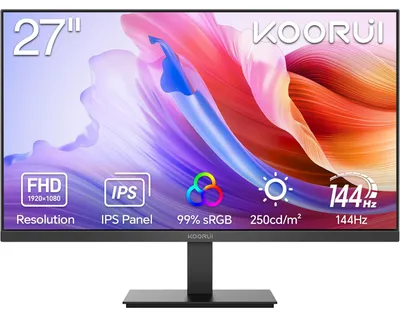Obrázek produktu pro Koorui E2711K, 68,6 cm (27"), 1920 x 1080 px, Full HD, 5 ms, Černá