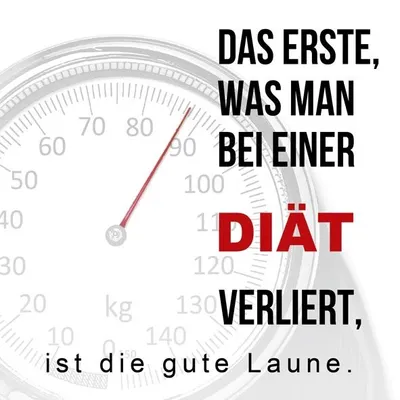 Produktbild von 20 Servietten "Diät" / Größe: 33x33cm