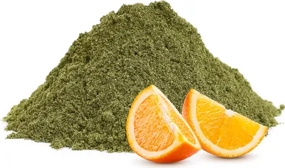 Produktbild von Grüne Dosis des Frühjahrsdetox mit Orangengeschmack, 500g