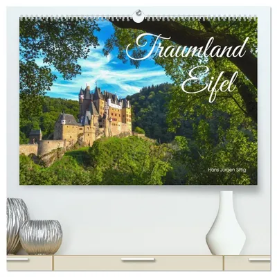 Produktbild von Traumland Eifel (hochwertiger Premium Wandkalender 2027 DIN A2 quer), Kunstdruck in Hochglanz