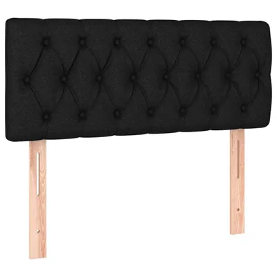 Produktbild von vidaXL Kopfteil Schwarz 100x7x78/88 cm Stoff