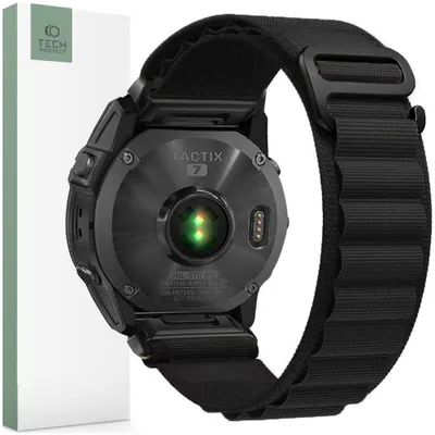 Obrázek produktu pro Tech-Protect Nylon Pro Garmin Fenix 3 / 5X / 3Hr / 5X Plus / 6X / 6X Pro / 7X Černá