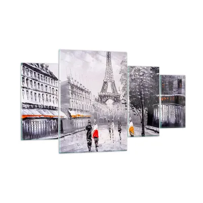 Produktbild von Bilder auf glas - Architektur Paris Eiffle Frankreich - 160x90cm - Glasbilder - Wandbilder - Kunstdruck - Wanddekoration aus Glas - Glas Bilder - Wandbild auf Glas - GDL160x90-2961