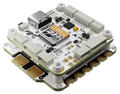 Immagine prodotto di Scheda di controllo volo FLYWOO GOKU F722 Pro V2, 55A, 32 bit, 128K, formato 30x30