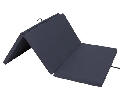 Produktbild von HobbyGarden Klappmatratze Alex – 195×120×6 cm, faltbar, Gästebett & Gymnastikmatte, Oxford-Bezug, pflegeleicht & robust