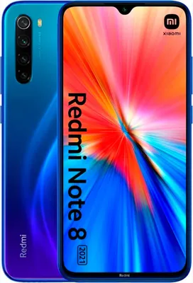 Produktbild von Xiaomi Redmi Note 8 (2021) 4GB/64GB Blau (Neptune Blue) Dual-SIM