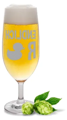 Produktbild von Biertulpe mit Gravur, Endlich Rente, Bierglas
