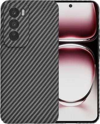 Produktbild von Techsuit Carbonite FiberShell Back Cover Hülle für Oppo Reno12 Pro - Schwarz
