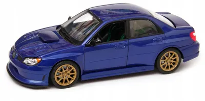 Produktbild von Welly Modell Subaru Impreza WRX STI Blau 1:24
