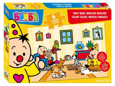 Immagine prodotto di Puzzle Bumba Waf Waf Miao Miao - 6 pezzi