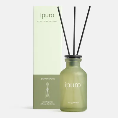 Produktbild von Raumduft Diffuser BERGAMOTE 75ml - Lufterfrischer mit Stäbchen, Limette