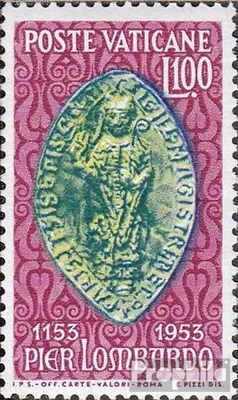 Produktbild von Briefmarken Vatikanstadt 1953 Mi 211 (kompl.Ausg.) postfrisch Sentenzenbuch