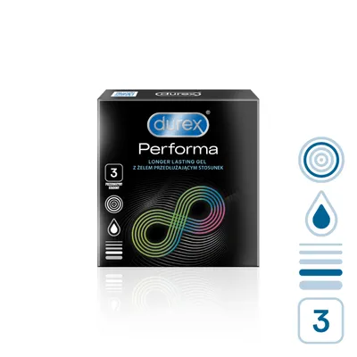 Obrázek produktu pro Kondomy Durex Performa - 3 kusy