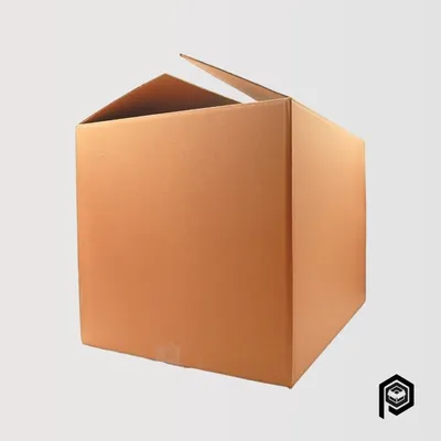 WePack 2er Set Faltkartons 60x60x50 Cm - Stabile Versandkartons Für E-Commerce