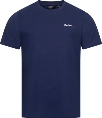 Produktbild von M|BEN SHERMAN Small Logo Herren T-Shirt 0076266-TWILIGHTDENIM
