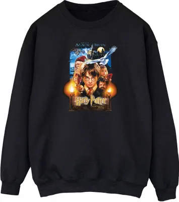 Produktbild von Harry Potter - "The Sorcerer's Stone" Sweatshirt für Herren BI48746 (M) (Schwarz)