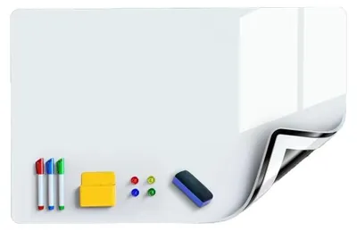 Obrázok produktu pre Magnetická tabuľa na chladničku s 8 fixkami