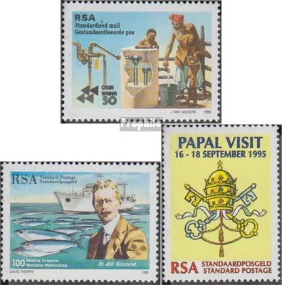 Produktbild von Briefmarken Südafrika 1995 Mi 959,967,970 (kompl.Ausg.) postfrisch Wissenschaft und Industrie