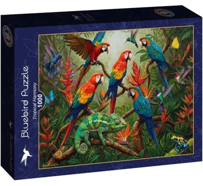 Zdjęcie produktu dla BLUEBIRD Puzzle "Tropikalna Harmonia", 1000 elementów