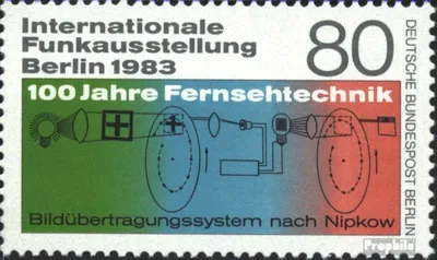 Produktbild von Briefmarken Berlin (West) 1983 Mi 702 (kompl.Ausgabe) postfrisch Funkausstellung