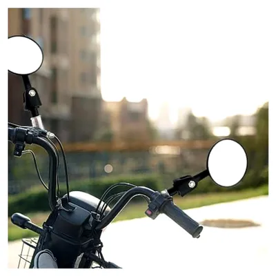 Produktbild von Motorradspiegel - 360 Grad verstellbarer runder konvexer Spiegel
