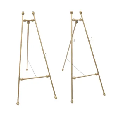 Produktbild von 2PCS Foto Easel Svatební Easel Stand Nastavitelný Easel Board Holder Foto Display Výstava Decro