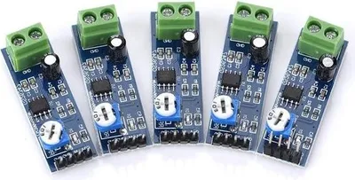 Image de module amplificateur audio 5x - gain 200x - 5-12 V Carte audio à puce LM386