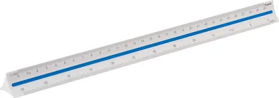 Produktbild von Dreieckiger Verkleinerungsmaßstab: 1/100 1/200 1/250 1/300 1/400 1/500