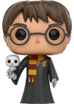 Produktbild von Funko POP! Harry Potter Harry mit Hedwig Exclusive - Vinyl-Sammelfigur
