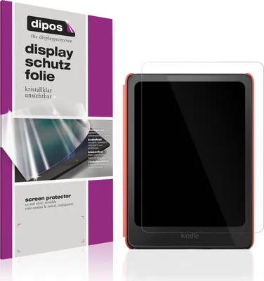 Produktbild von 2x Schutzfolie für Amazon Kindle Colorsoft Kids klar Displayschutzfolie Folie Display Schutz dipos