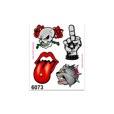Produktbild von Sticker Bulldog Fuck Schädel 10x12cm