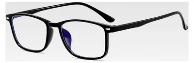 Produktbild von Blaulichtfilter Distanzbrille für Kurzsichtige -1.0 Dioptrien in Schwarz für Damen und Herren